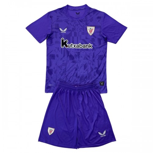 Ensemble Maillot Gardien Athletic Bilbao Purple Version 2025-26 Enfant Ensemble Maillot Gardien Athletic Bilbao Purple Version 2025-26 Enfant